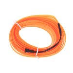 LED ambientné osvetlenie pre auto / auto USB / 12V páska 5m oranžová – Obrázok 5