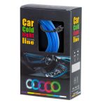 LED ambientné osvetlenie pre auto / auto USB / 12V páska 3m modrá