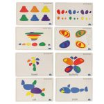 Kreatívne kamienky farebné montessori puzzle – Obrázok 7