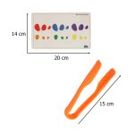 Kreatívne kamienky farebné montessori puzzle – Obrázok 15