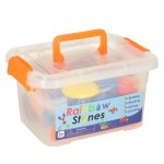 Kreatívne kamienky farebné montessori puzzle – Obrázok 16