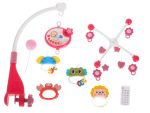 Kolotoč Lullaby Star Design ružový + diaľkové ovládanie – Obrázok 3