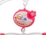 Kolotoč Lullaby Star Design ružový + diaľkové ovládanie – Obrázok 5