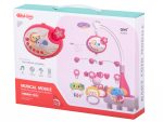 Kolotoč Lullaby Star Design ružový + diaľkové ovládanie – Obrázok 8