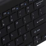 Bezdrôtová klávesnica Smart TV čierna – Obrázok 5