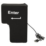Veľký antistresový vankúš USB s klávesom ENTER – Obrázok 2