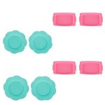 3D kryštálové lepidlo magické kuchynské šablóny kreatívna sada 62 položiek modrá – Obrázok 9
