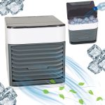 Stolová klimatizácia mini prenosný ventilátor USB – Obrázok 8