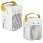 Ventilátor klimatizácie zvlhčovač strieborný – Obrázok 6