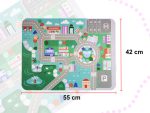 Vzdelávacie drevené mestské puzzle 120el. – Obrázok 3