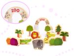 Vzdelávacie drevené mestské puzzle 120el. – Obrázok 12