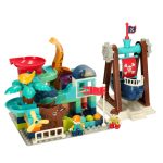 Kreatívne bloky dinosaur park guľôčková dráha 121sz – Obrázok 2