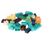 Kreatívne bloky dinosaur park guľôčková dráha 121sz – Obrázok 8