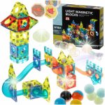 Svietiaca magnetická guľôčková dráha 75el