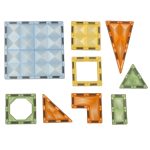 3D magnetické stavebné bloky svietiaci park zvierat 124 el. – Obrázok 8