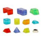 3D stavebné magnetické tehličky LED svietiace 32 el. – Obrázok 5