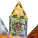 3D stavebné magnetické kocky svietiace park zvierat 90 el. – Obrázok 3