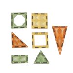 3D stavebné magnetické kocky svietiace park zvierat 90 el. – Obrázok 8