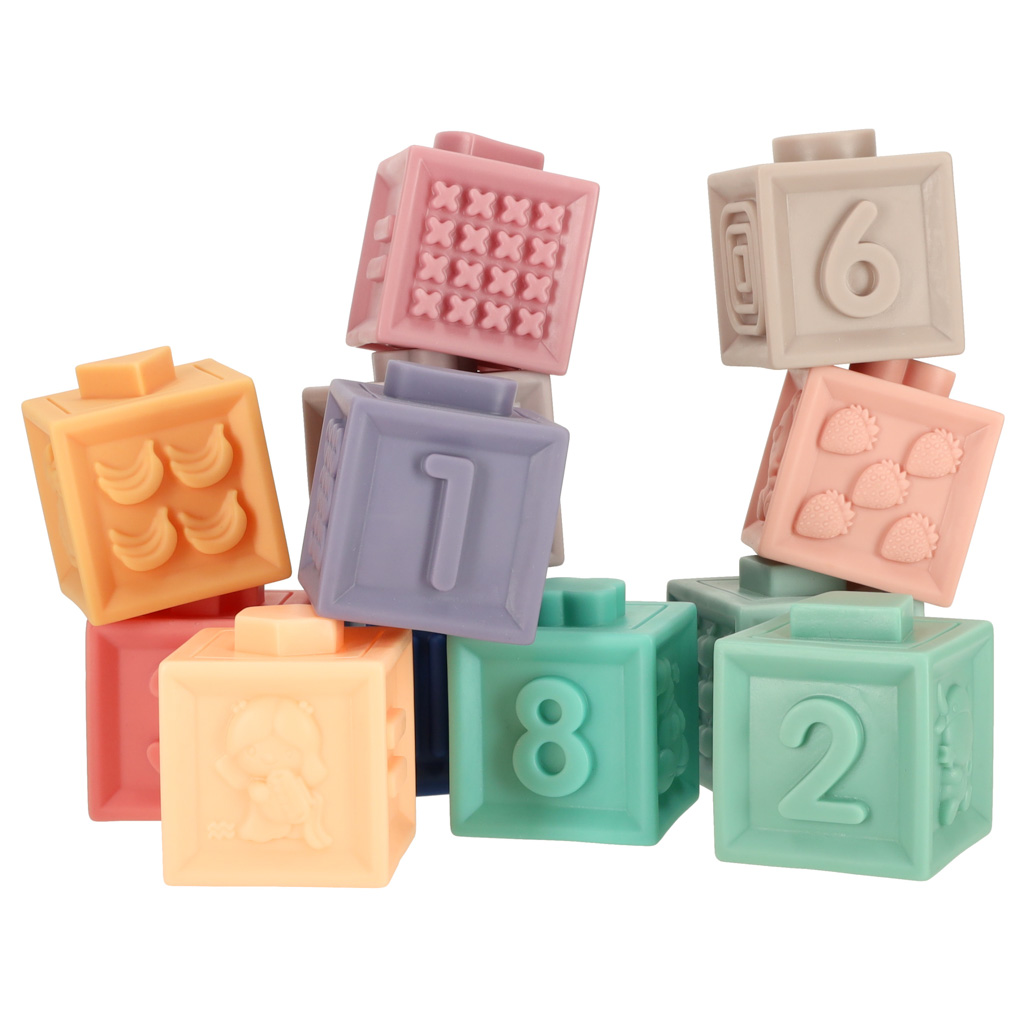 Klocki-pilki-sensoryczne-miekkie-edukacyjne-15-elementow-140961 Zmyslové mäkké vzdelávacie loptičky bloky 15 prvkov – Obrázok 1
