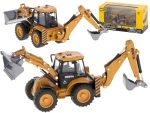 Nakladač buldozér s lyžicou Die-Cast kovový model H-toys 1704 1:50 – Obrázok 9