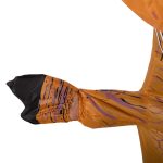 T-REX Obrovský hnedý nafukovací kostým dinosaura 1,5-1,9 m – Obrázok 8