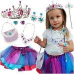 Kostým kráľovná princezná korunka kabelka 9 items – Obrázok 8