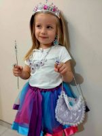Kostým kráľovná princezná korunka kabelka 9 items – Obrázok 6