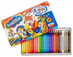 BAMBINO Pastelky v kovovej krabičke 24 farieb tempera. – Obrázok 2