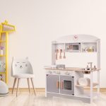 Detská drevená kuchynka MDF MODERN CLASSIC+ príslušenstvo – Obrázok 15