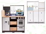 Detská drevená kuchynka MDF s príslušenstvom LOFT XXL 96cm – Obrázok 7