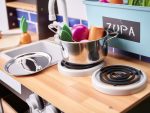 Detská drevená kuchynka MDF s príslušenstvom LOFT XXL 96cm – Obrázok 11