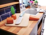 Detská drevená kuchynka MDF s príslušenstvom LOFT XXL 96cm – Obrázok 12