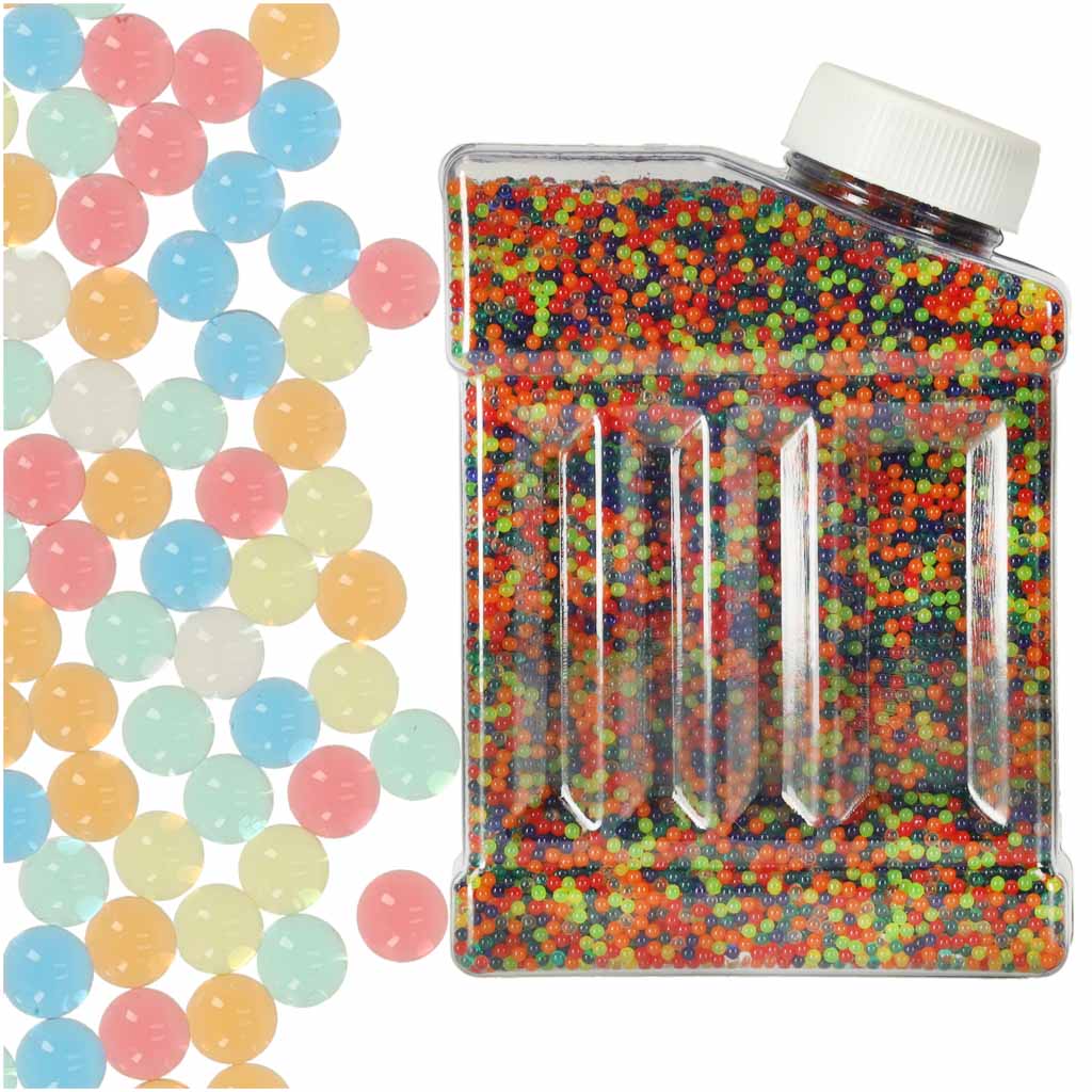 Kulki-zelowe-wodne-hydrozelowe-do-pistoletu-kwiatow-multicolour-250g-50-000szt-7-8mm-144446 Viacfarebné 250g 50 000ks hydrogélových guľôčok do pištole. 7-8mm – Obrázok 1