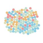 Viacfarebné 250g 50 000ks hydrogélových guľôčok do pištole. 7-8mm – Obrázok 4