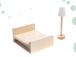 Drevený domček pre bábiky LULILO FLORO boho LED – Obrázok 10