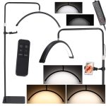 Lampa na predlžovanie rias LED 36 W nastaviteľná kozmetická krivka