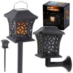 Solárna závesná lampa 12LED