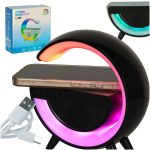 RGB LED nabíjacie svetlo indukčné rádio