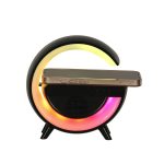 RGB LED nabíjacie svetlo indukčné rádio – Obrázok 5