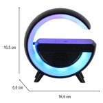 RGB LED nabíjacie svetlo indukčné rádio – Obrázok 11