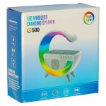 RGB LED nabíjacie svetlo indukčné rádio – Obrázok 12