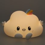 Silikónové nočné svetlo RGB cloud – Obrázok 7
