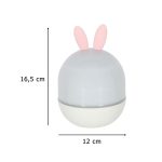 Nočné svetlo LED hviezdneho projektora USB otočné 6 motívov diaľkové ovládanie králik – Obrázok 15