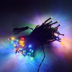 LED svetlá svetelná reťaz 10m 100LED viacfarebné – Obrázok 7