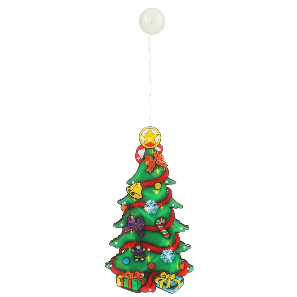 Lampki-LED-wiszaca-dekoracja-swiateczna-choinka-45cm-137658 LED závesné svetlá dekorácie na vianočný stromček 45cm – Obrázok 1