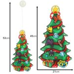 LED závesné svetlá dekorácie na vianočný stromček 45cm – Obrázok 4
