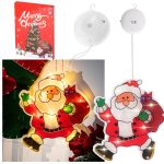 LED závesné svietidlá Vianočná dekorácia Santa s darčekmi