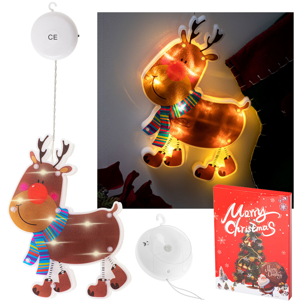 Lampki-LED-wiszaca-dekoracja-swiateczna-renifer-1058322 LED závesné svietidlá Vianočná dekorácia sob – Obrázok 1