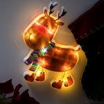 LED závesné svietidlá Vianočná dekorácia sob – Obrázok 4