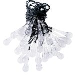 Solárne záhradné osvetlenie 6,5 m 30LED teplá biela – Obrázok 3